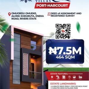 Land in Port Harcourt For Sale, Flourish Luxury Villas Estate